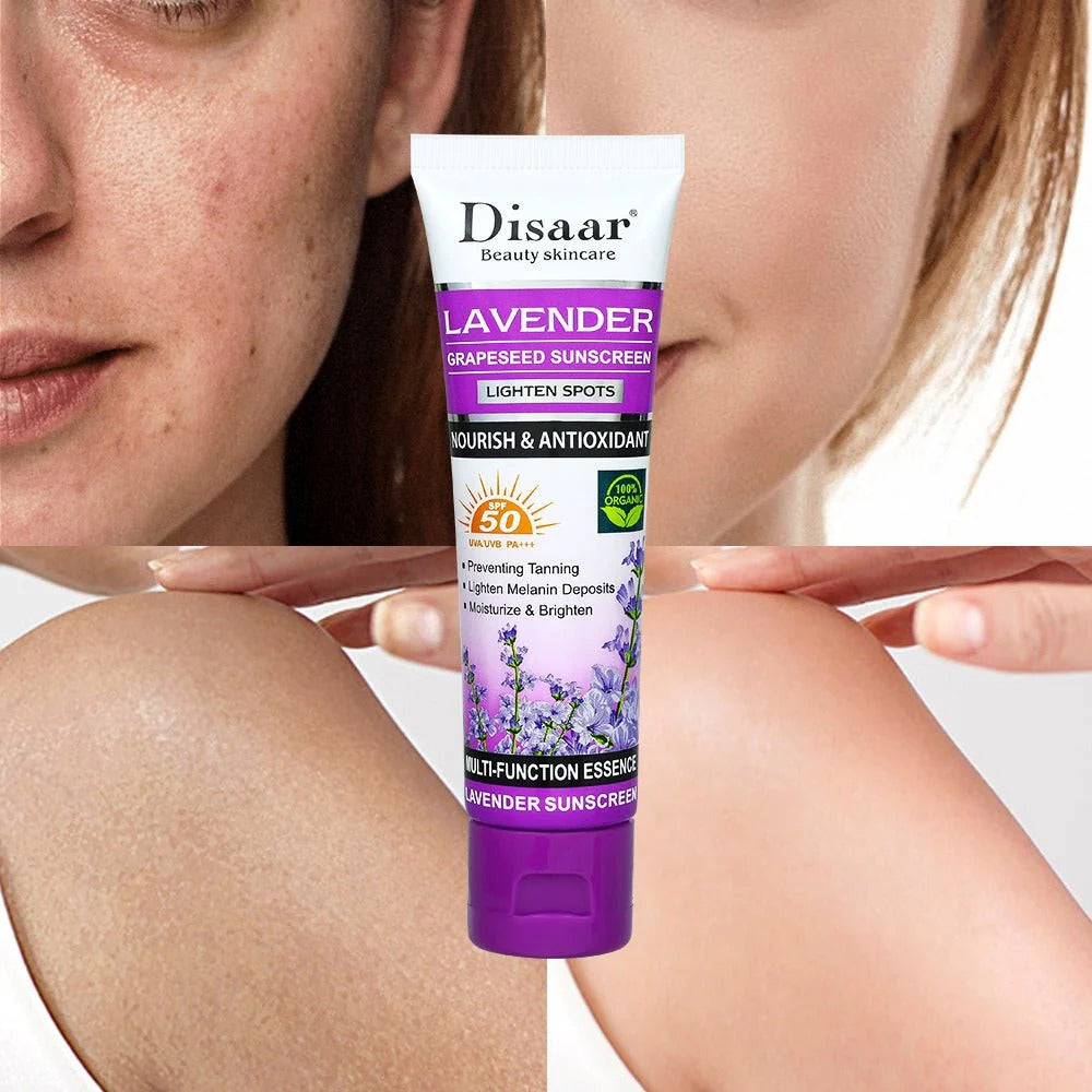 Disaar Lavender Grapeseed Sunscreen SPF 50 – Original