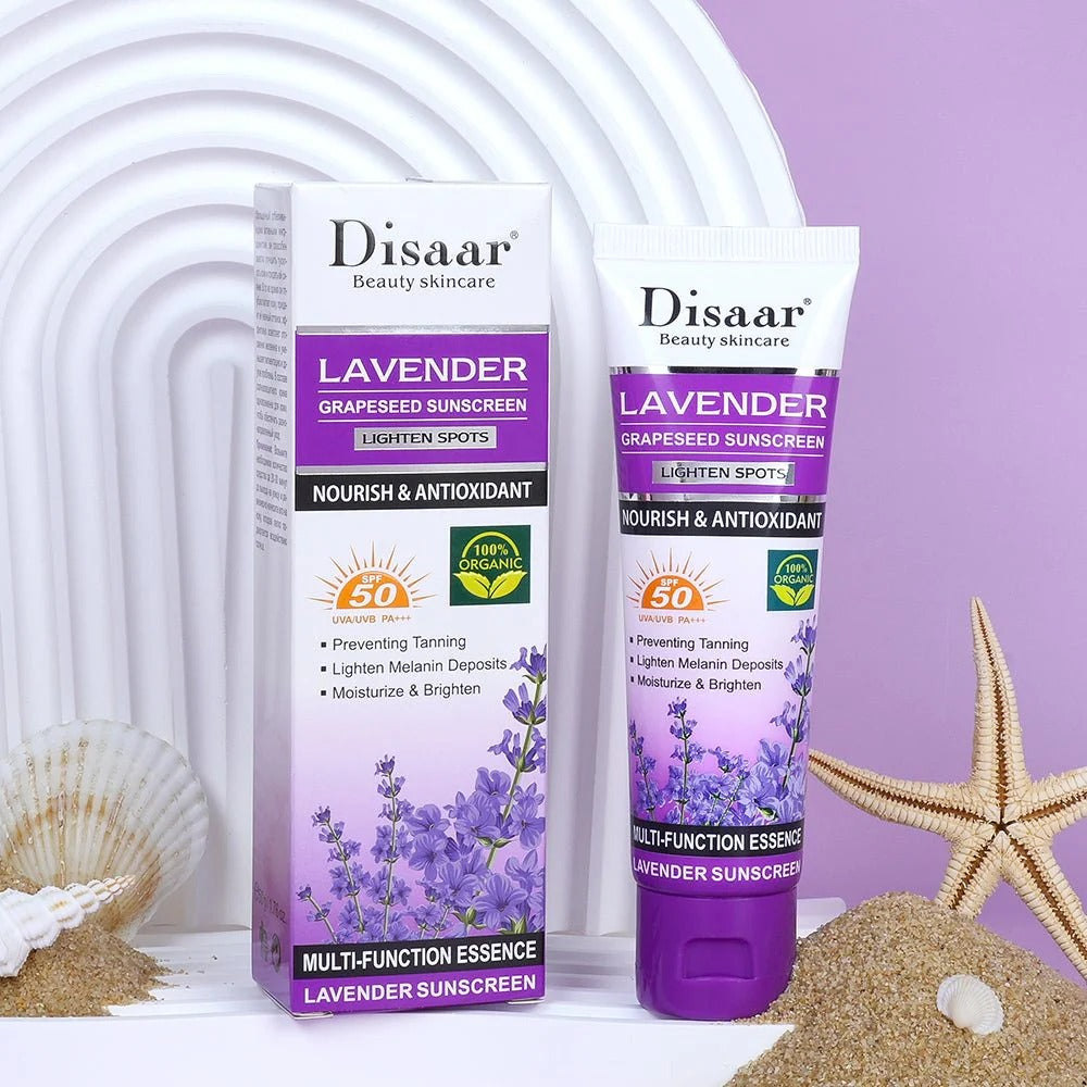 Disaar Lavender Grapeseed Sunscreen SPF 50 – Original